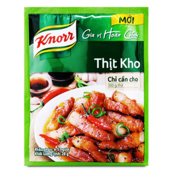 Gia vị hoàn chỉnh Knorr thịt kho - Hóa Mỹ Phẩm Hưng Phú Phát - Công Ty TNHH Hưng Phú Phát